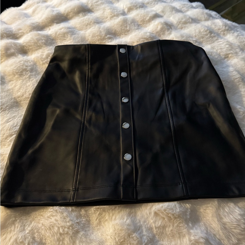 Black Skirt -size small 
“HAVE” Los Angeles 
Leather - stylish